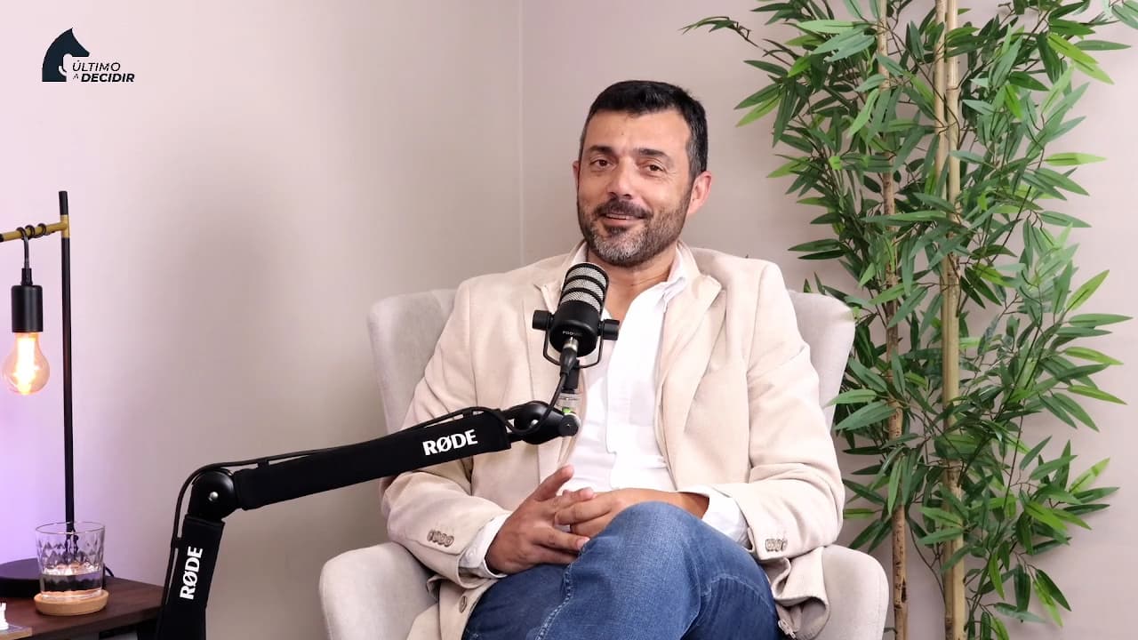 Rui Ribeiro durante a gravação do episódio