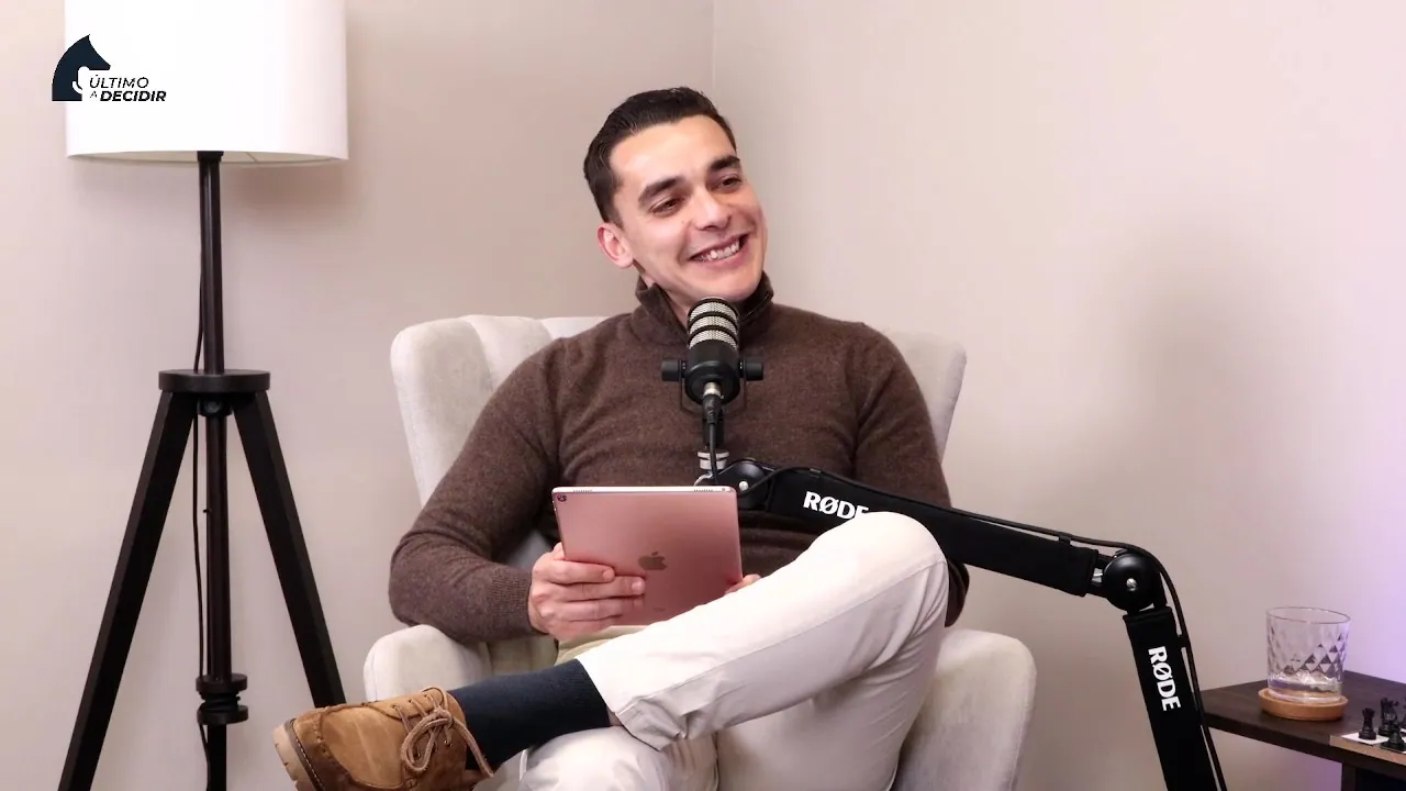 Fábio Gomes durante a gravação do episódio