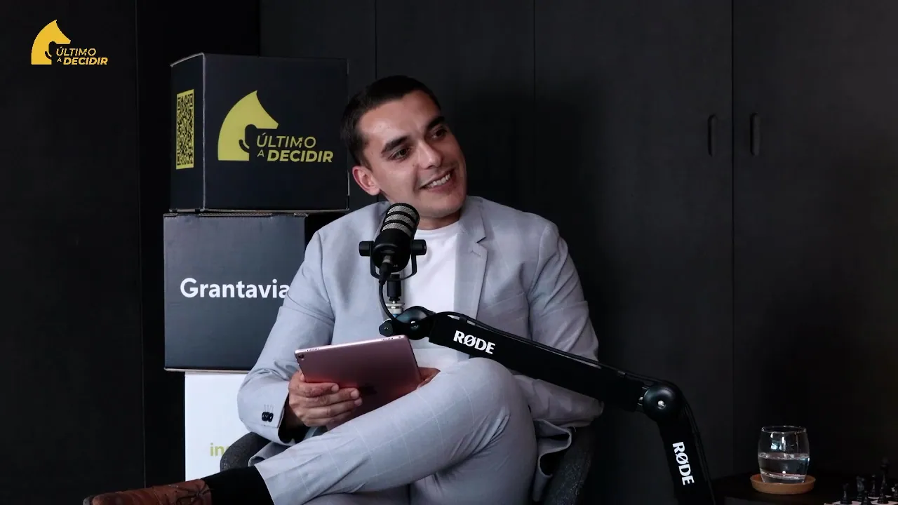 Fábio Gomes durante a gravação do episódio