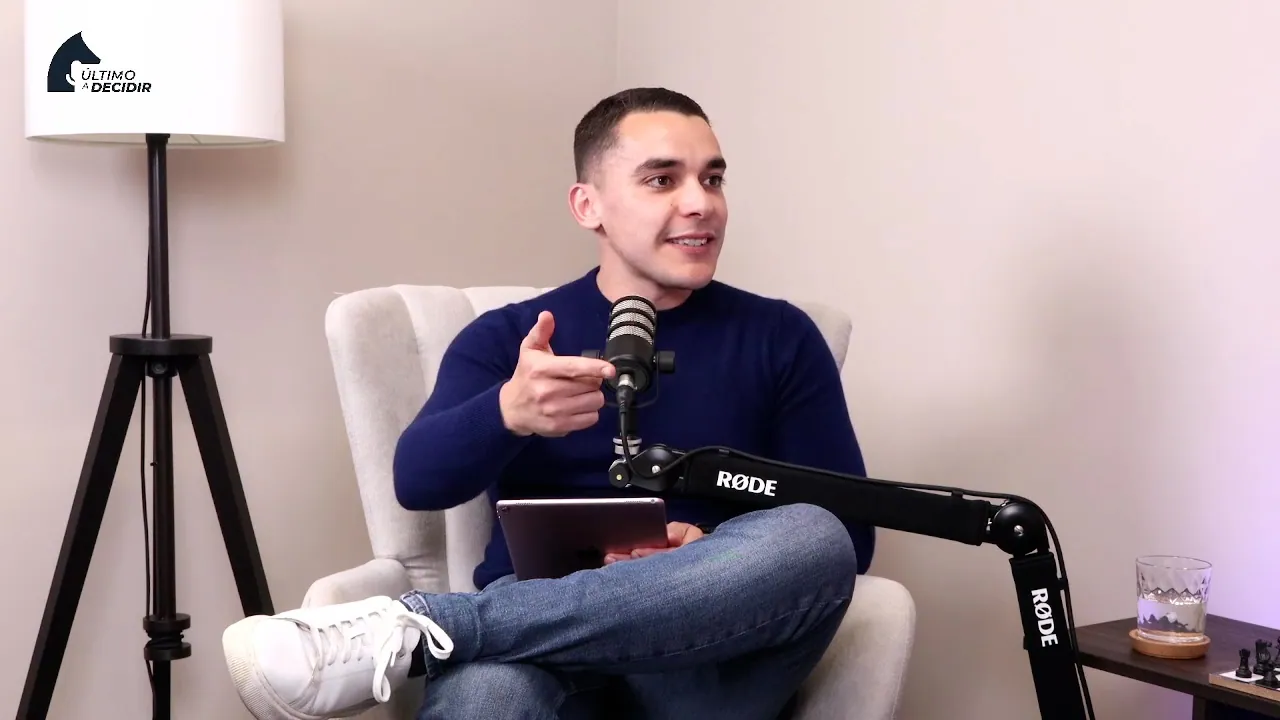 Fábio Gomes durante a gravação do episódio
